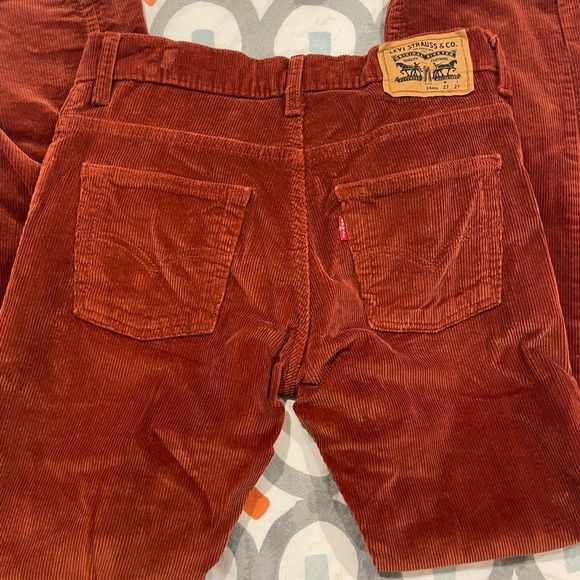 Boys red corduroy size 14 - Picture 4 of 4